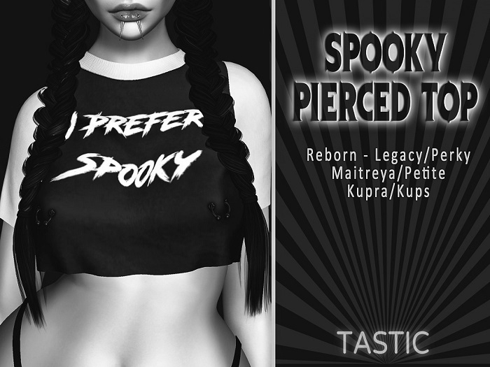 Tastic-Spooky Pierced Top Demo