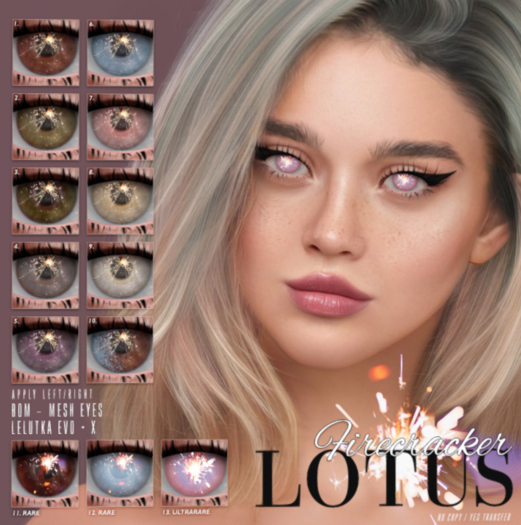 11. LOTUS. Firecracker Eyes [boxed] RARE