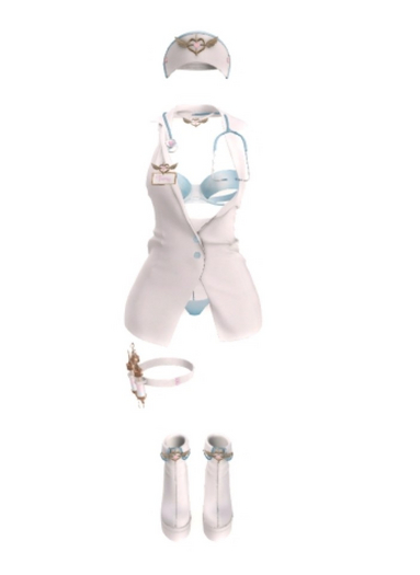 *Tentacio* Tamsy nurse complete set white  maitreya