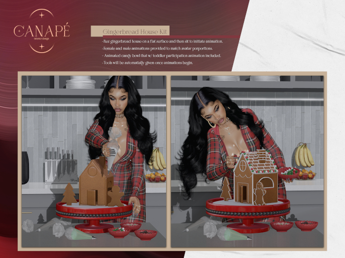 [Canape] Gingerbread House Kit