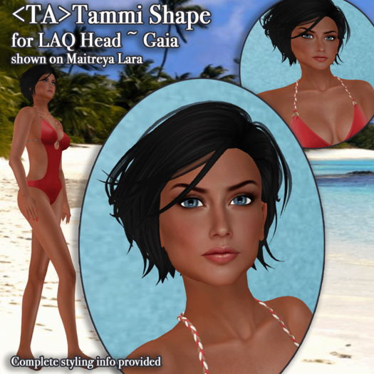 <TA>Tammy Shape for LAQ Head - Gaia (Copy/Mod)