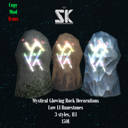 [Shoukorp] Mystical Glowing Rock Decoration