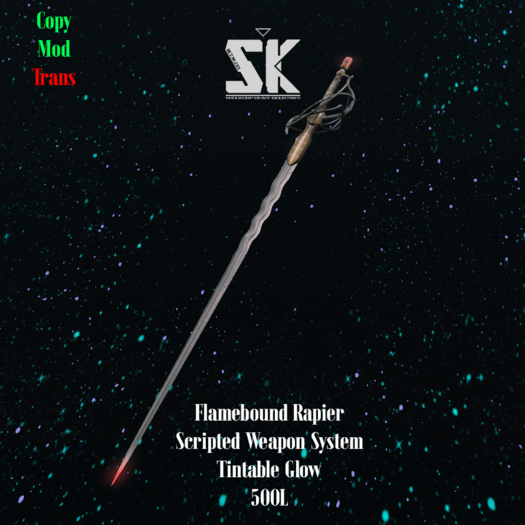 [Shoukorp] Flamebound Rapier 