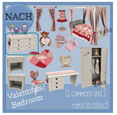 NACH Valentines Bed RARE