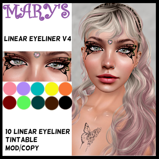 MARY'S LINEAR EYELINER V4