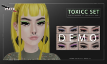 PSYKO // TOXICC Lel EVOX eyeshadow and eyeliner DEMO