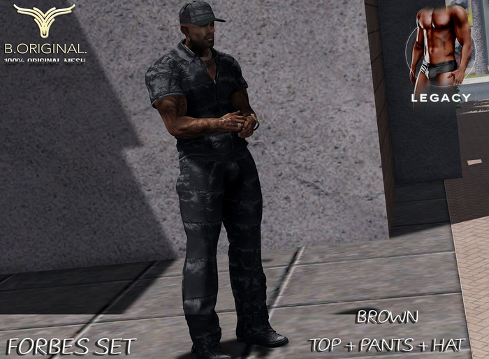 B.ORIGINAL. LEGACY FORBES SET - BROWN