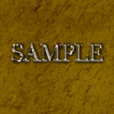 Zoy Texture [ Winter Snow 04 ] Seamless - Yellow Brown