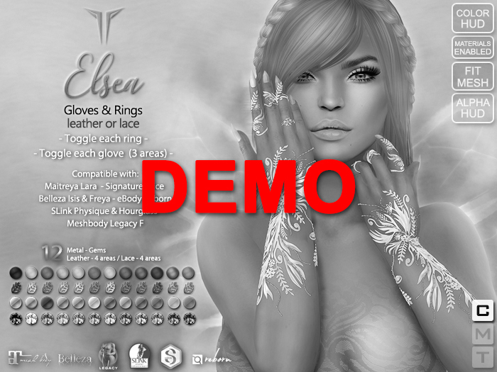 **RE** Elsea Gloves & Rings DEMO