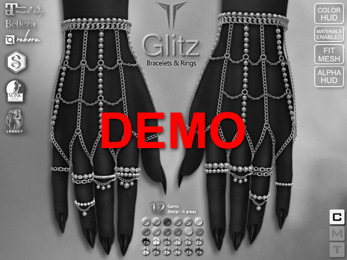 **RE** Glitz Bracelets & Rings DEMO