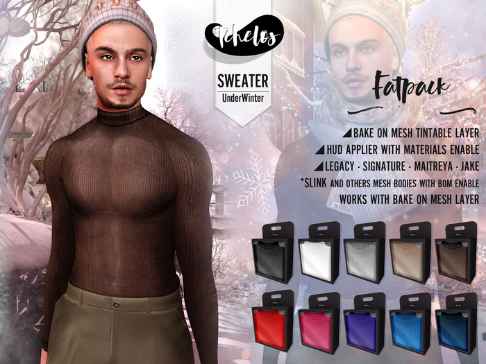 Swearter UnderWinter // FATPACK by Tchelo's 