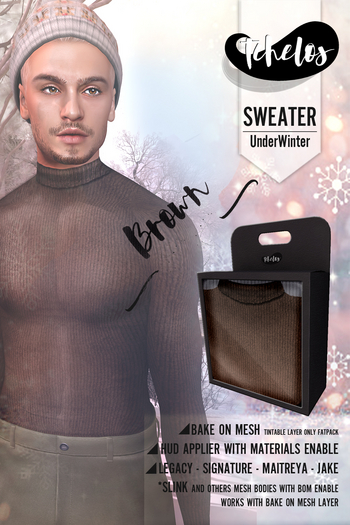 Swearter UnderWinter // BROWN by Tchelo's 