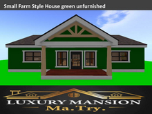 Small farm style house Green unfurnished