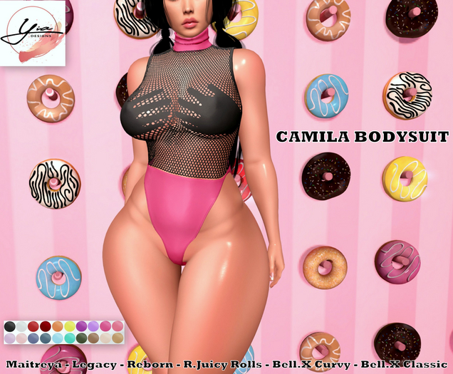 ..YIA.. Camila Bodysuit Fatpack