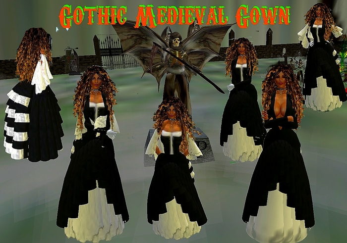 Gothic Medieval Gown