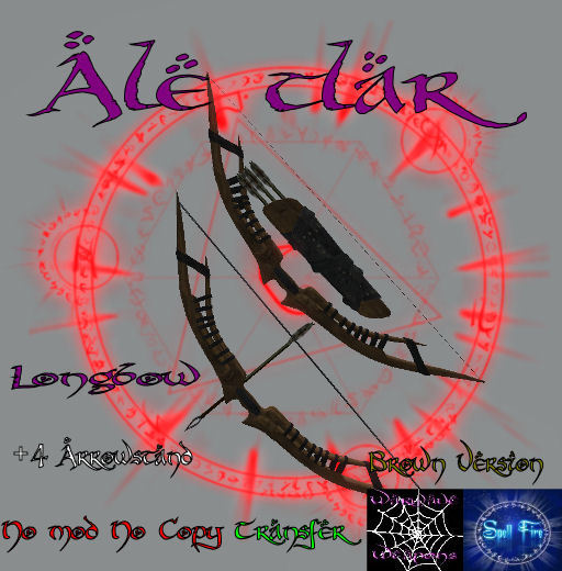 Long Bow " Ale´tlar " (brown Version)