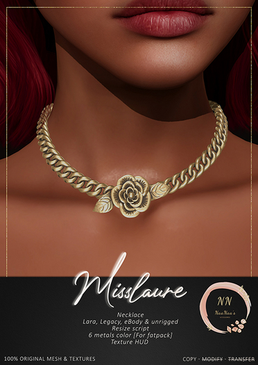 NaaNaa's Misslaure Necklace Bronze