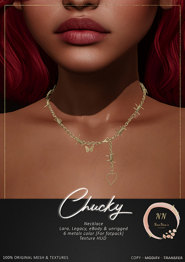 NaaNaa's Chucky Necklace Bronze