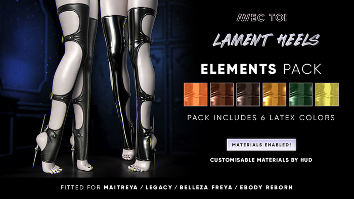 AVEC TOI - Lament Heels ELEMENTS PACK