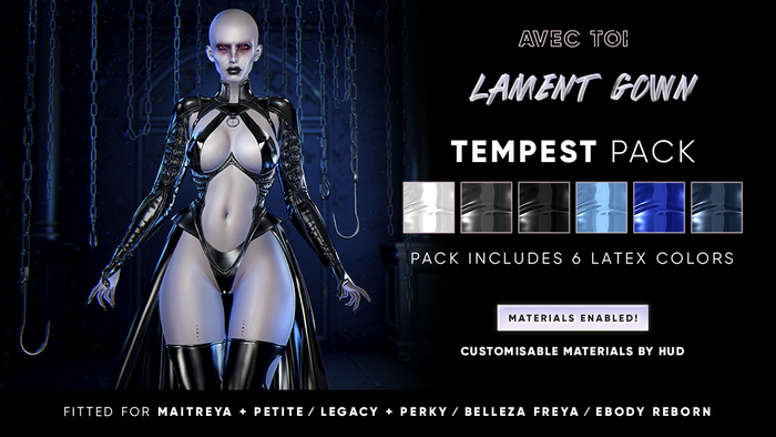 AVEC TOI - Lament Gown TEMPEST PACK