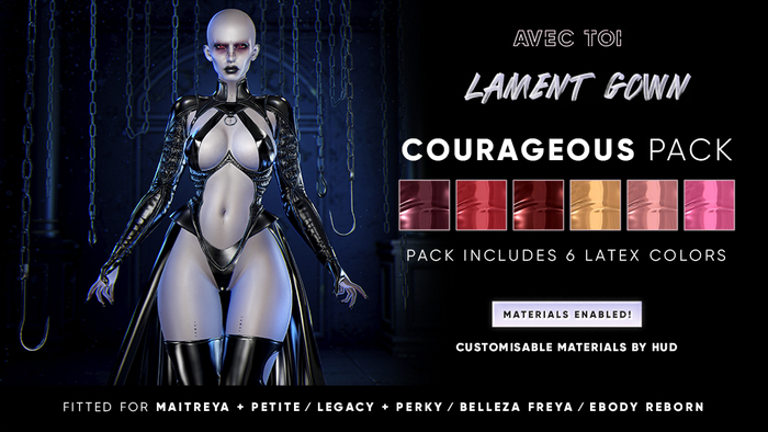AVEC TOI - Lament Gown COURAGEOUS PACK