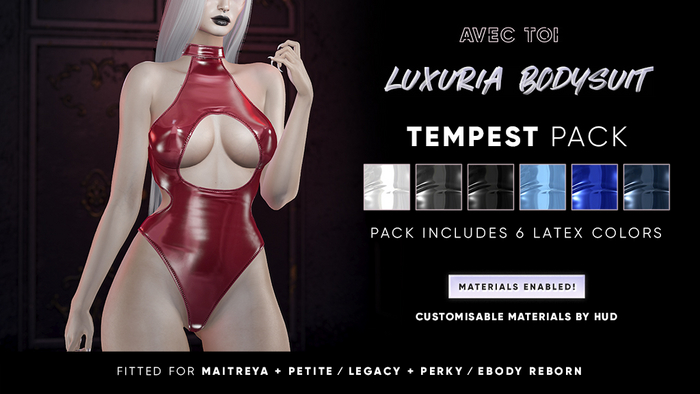 AVEC TOI - Luxuria Bodysuit TEMPEST PACK