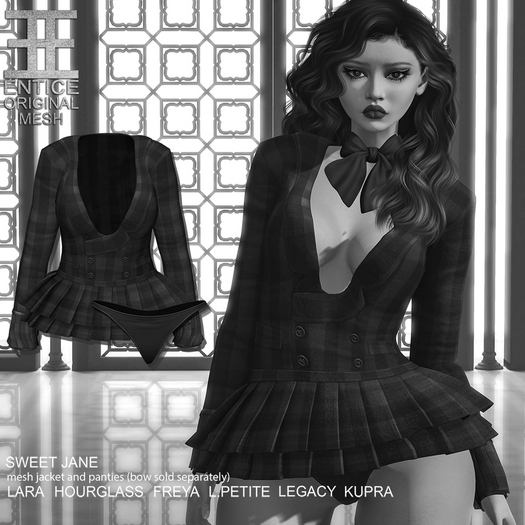 Entice - Sweet Jane - Leaf Plaid DEMO