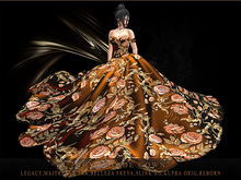 GGVG AOIDE GOWN ROSES