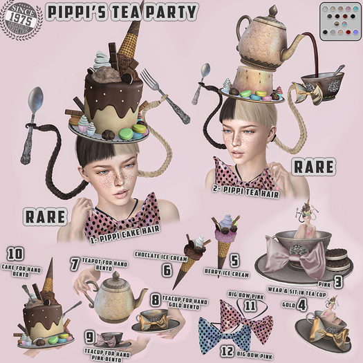 [Since1975] Pippi's Tea Party FATPACK