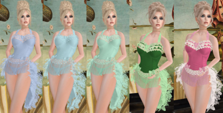 Second Life Marketplace - Feather Corset with color HUD
