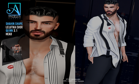 Second Life Marketplace - - ANGELUS - SHahen Shape For Lelutka QUINN ...