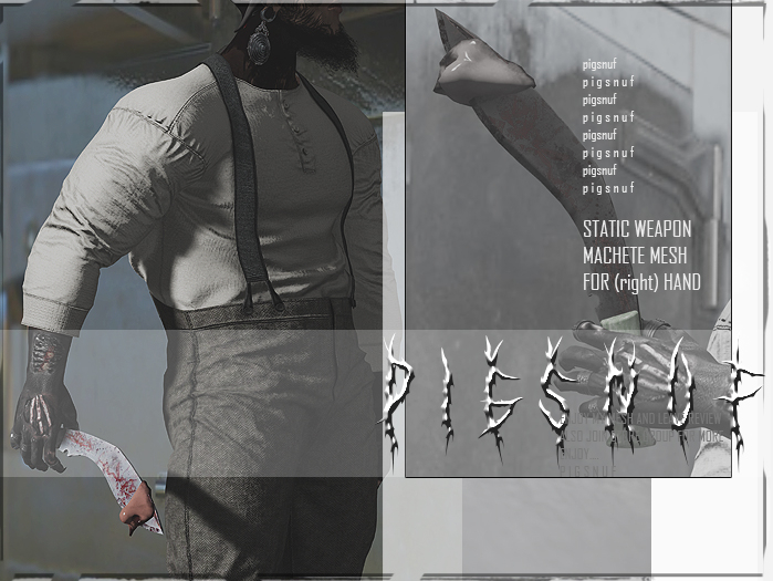 pigsnuf: machete nose