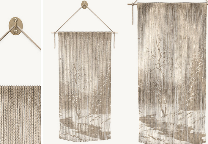 Dahlia X MADRAS - Winter Macrame - Bare Tree