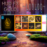 ! HUD FX [ GOLD ]   ~ LOOLOO FX ~