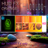 ! HUD FX [ ORANGE ]   ~ LOOLOO FX ~