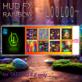! HUD FX [ RAINBOW ]   ~ LOOLOO FX ~