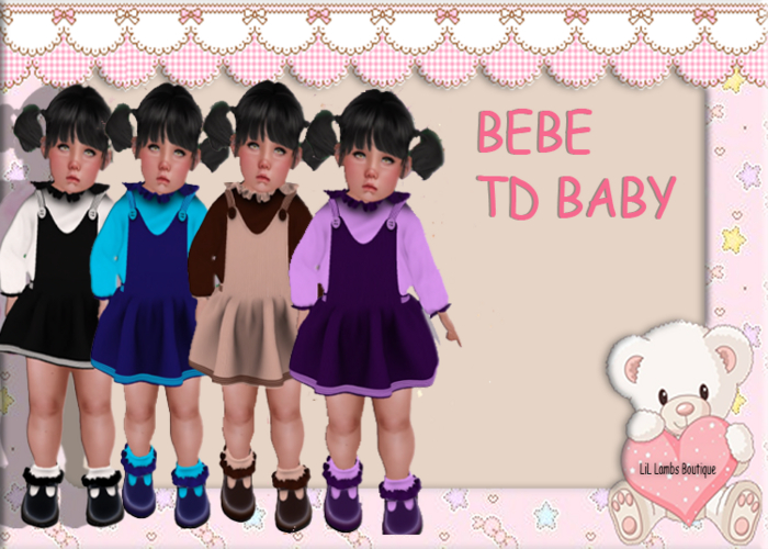 LL EMMA OUTFIT BLACK BBT, TDB