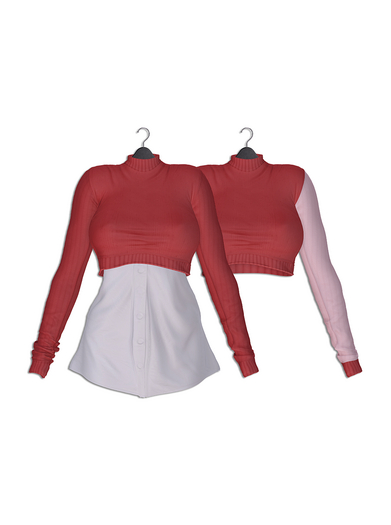 VINYL - Peters Sweater Splice Pak Red