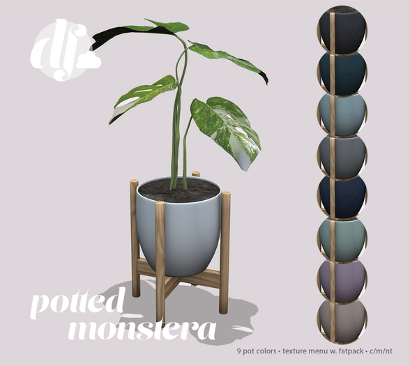 .df. Potted Monstera FATPACK [Add Me]