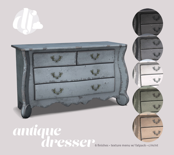 .df. Antique Dresser FATPACK [add me]