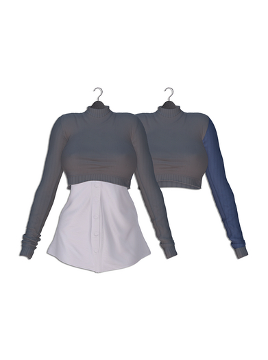 VINYL - Peters Sweater Splice Pak Gray