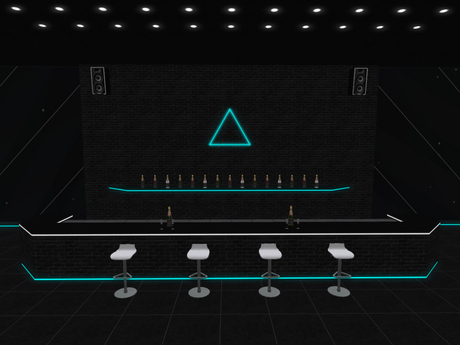 Second Life Marketplace - A5 -[Teal whit Hud Color Included]- Disco ...