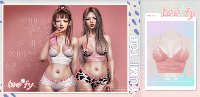 Tee*fy Yumi Top - Pink