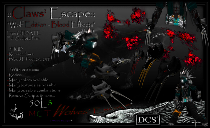 ::SilverClaws v6.0 Wolf Edition:: Blood Effects