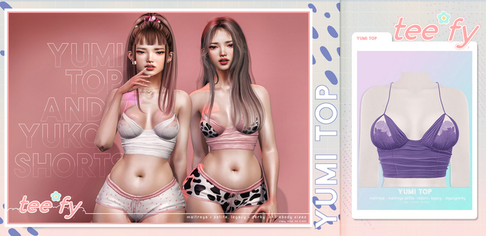 Tee*fy Yumi Top - Peri