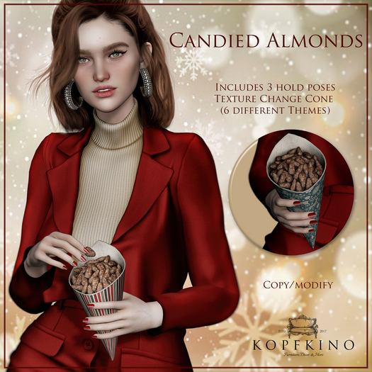 KOPFKINO - Candied Almonds wearable
