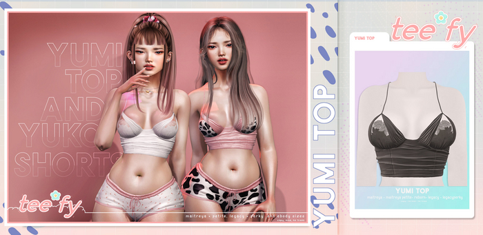 Tee*fy Yumi Top - Ash