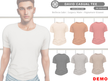 Addams - David Casual Tee #DEMO