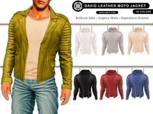 Addams - David Leather Moto Jacket #DEMO