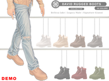 Addams - David Rugged Boots #DEMO